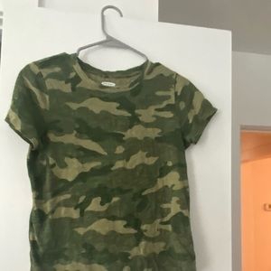 Size small camo shirt